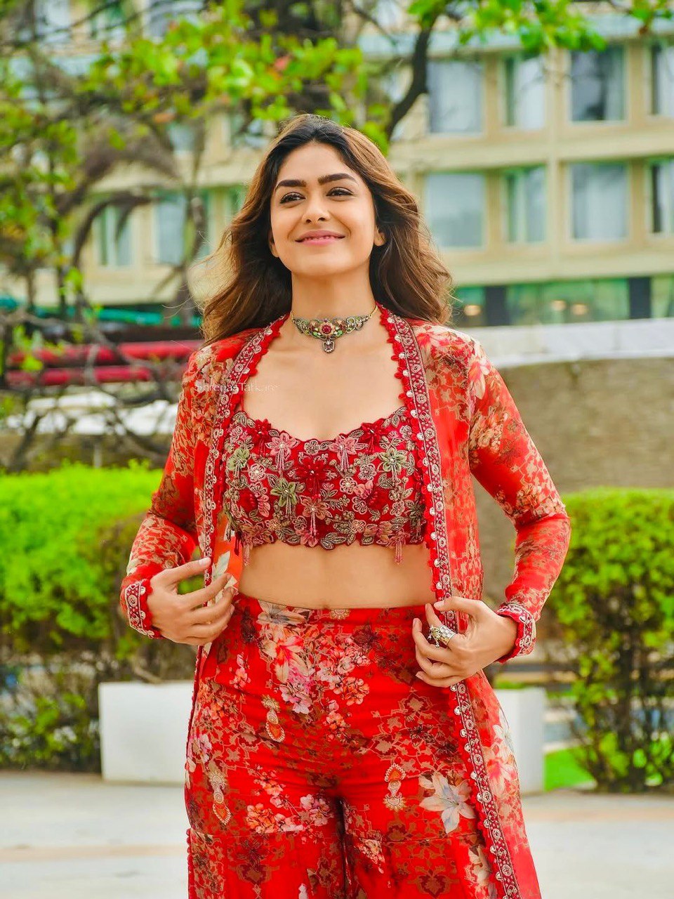 Festive Tibby Silk Sharara Set –  Wedding Special