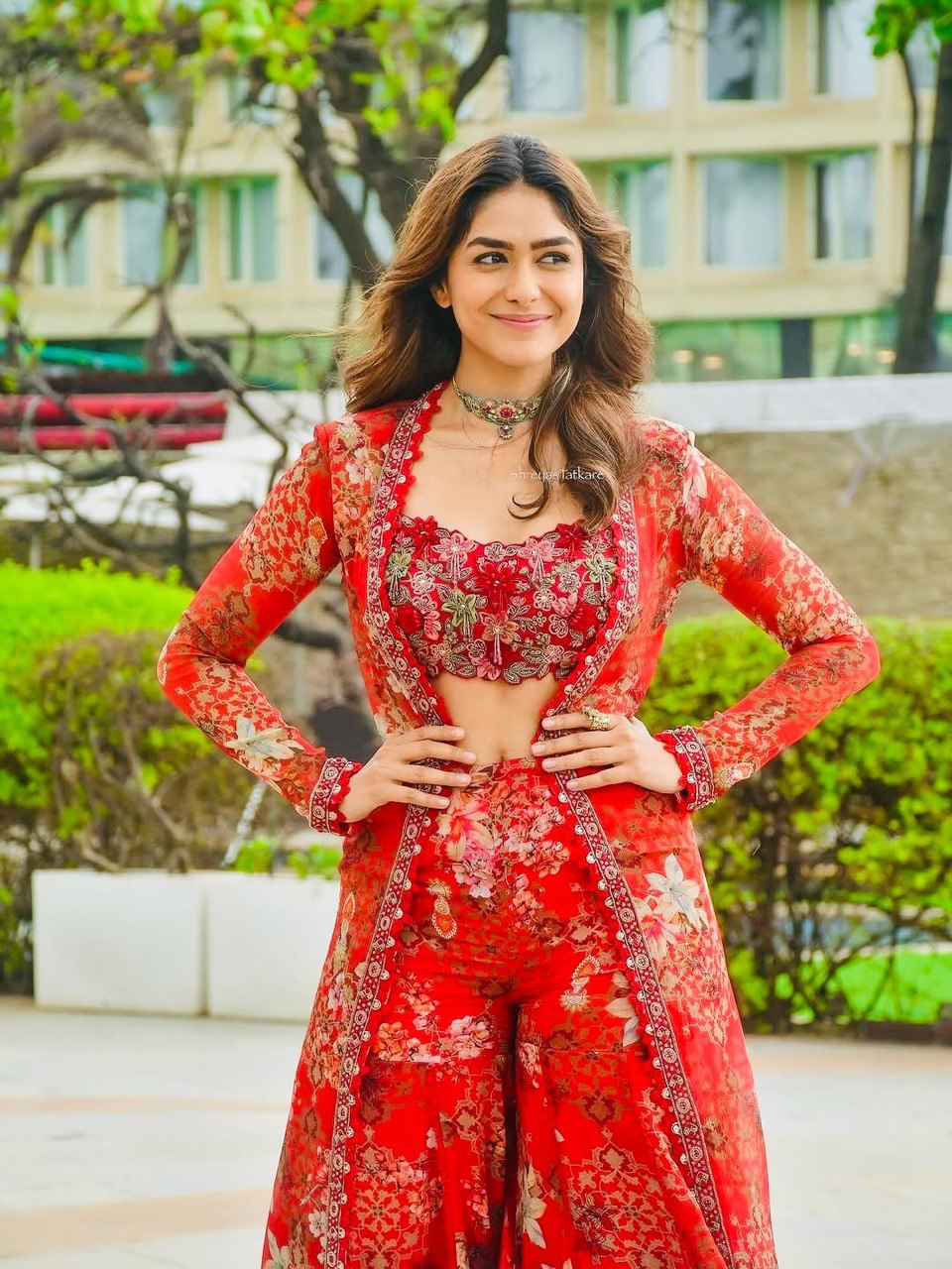 Festive Tibby Silk Sharara Set –  Wedding Special