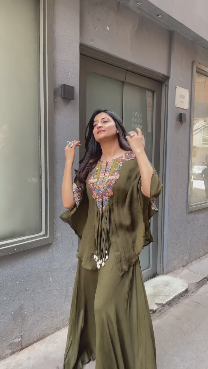 Trendy Indo Western 3-Piece Set
