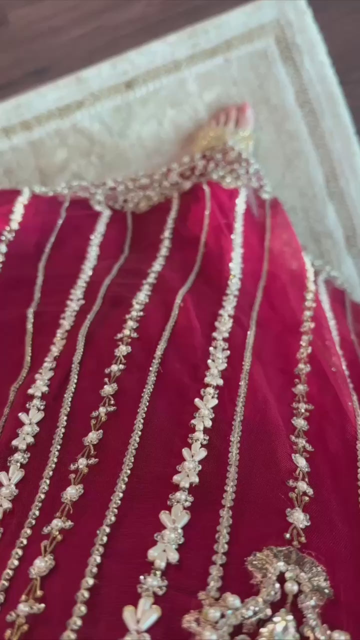 Designer Embroidered Anarkali Gown